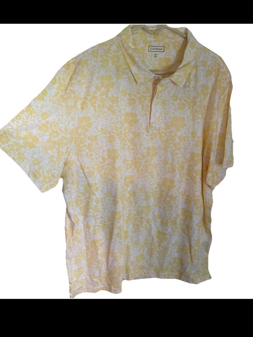 Men’s Club Room 100% Cotton Pale Sun Pima Polo XXL NWT